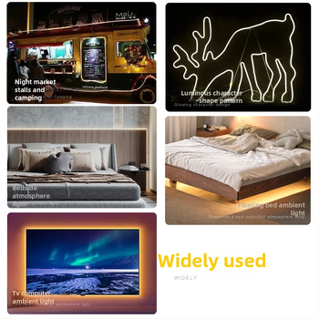 USB-üzemű LED-szalag, 5V bemenet, 6 W/m, 2835 LED-ek, Sanan Optoelectronics, emberi testérzékelővel történő vezérlés