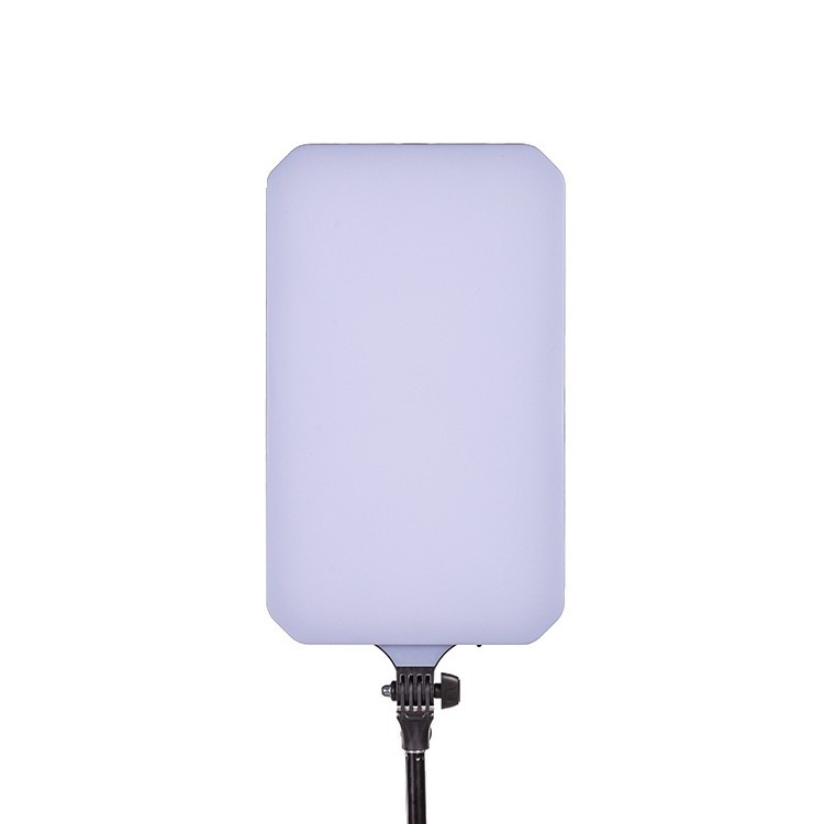 YUGONG RL16 LED šviesos apšvietimas tiesioginėms transliacijoms ir fotografavimui su stovu, daugiažingsnis šviesos reguliavimas, galia 80/40/40 W, 220V