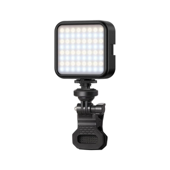 LED papildomas apšvietimas LA101 - 7W, 5V, šilta šviesa 2700-3500K, trys spalvų temperatūros, nešiojamas mobiliųjų telefonų fotografijai