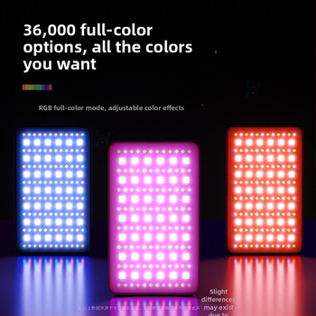 LED šviesa fotografavimui ir tiesioginiams transliavimui, nešiojamas rankinis panelės apšvietimas, galia 10-50W, 3.7V