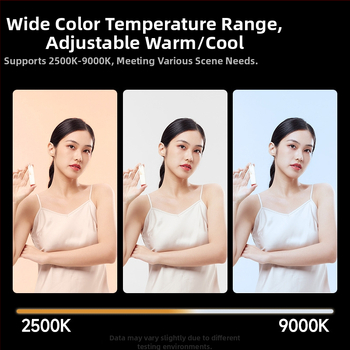 RGB pilno spalvų LED užpildymo šviesa, rankinė, nešiojama fotografijai ir vaizdo įrašams, Na-u serija, 25W/40W, 7.4V vidinė baterija