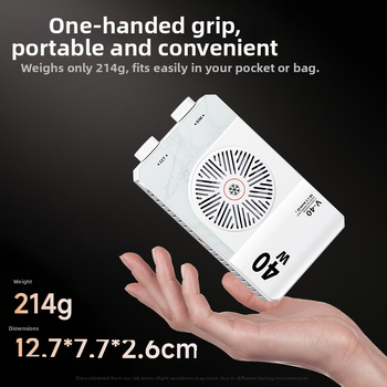 RGB pilno spalvų LED užpildymo šviesa, rankinė, nešiojama fotografijai ir vaizdo įrašams, Na-u serija, 25W/40W, 7.4V vidinė baterija