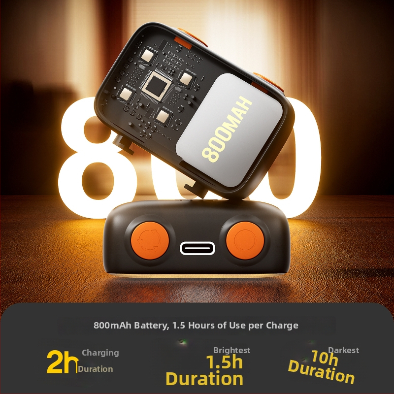 Pocket3 LED piepildes gaisma DJI Pocket/Osmo Pocket — rokas izmantošanai, selfie apgaismojums ar maināmu krāsu temperatūru 2500–9900K, zem 10W, 5V