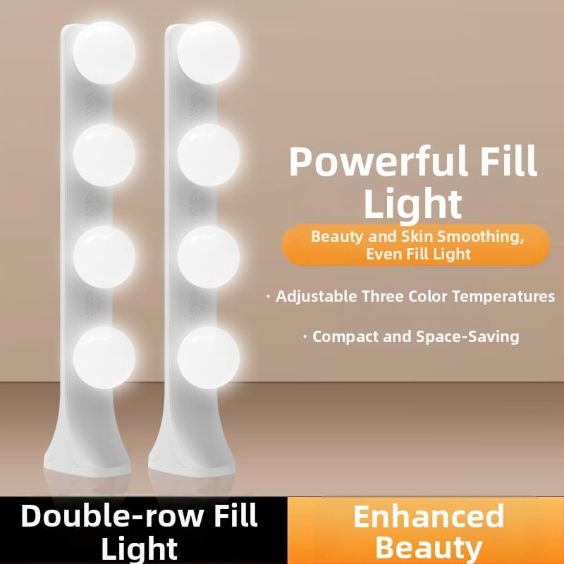 LED galda gaismas lampiņa tiešraidei ar trim krāsu temperatūrām, 10W, 220V, modeļi PD-55/PD-56/PD-67/PD-68