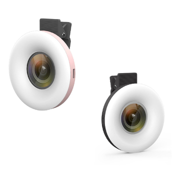 15× Μακροφακός για βλεφαρίδες και μανικιούρ, LED φως πλήρωσης για φωτογράφηση με κινητό, φακός κοντινού πλάνου για κοσμήματα, χωρίς βήμα ρύθμισης και ρυθμιζόμενος