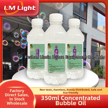 Burbulų skystis scenos efektams, 5 L, Limin prekinis ženklas, RoHS sertifikatas, skirtas šventinėms scenoms