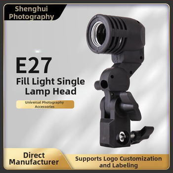 Nešiojama fotografinė šviesa su E27 lizdu – LED papildomasis šviesos šaltinis tiesioginėms transliacijoms ir vaizdo įrašams