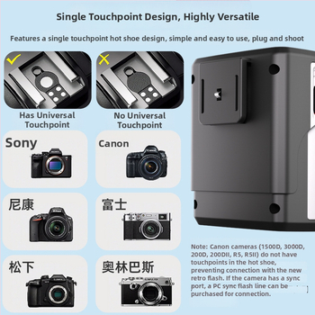 LATZZ QU-14 prijenosno svjetlo za fotografiju, podesiva svjetlost, 220V napajanje, ugrađena 300 mAh litijska baterija
