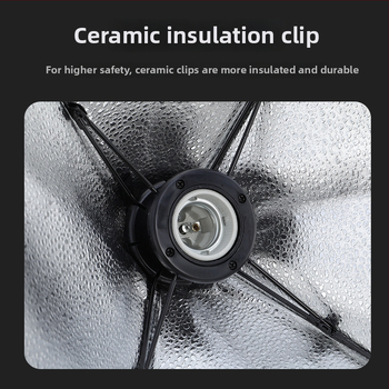 Fotografijos apšvietimo rinkinys tiesioginiam transliavimui su softboxu, E27 lempos laikiklis, 110–220V, nepriklausomas maitinimo šaltinis, ryškumo reguliavimas