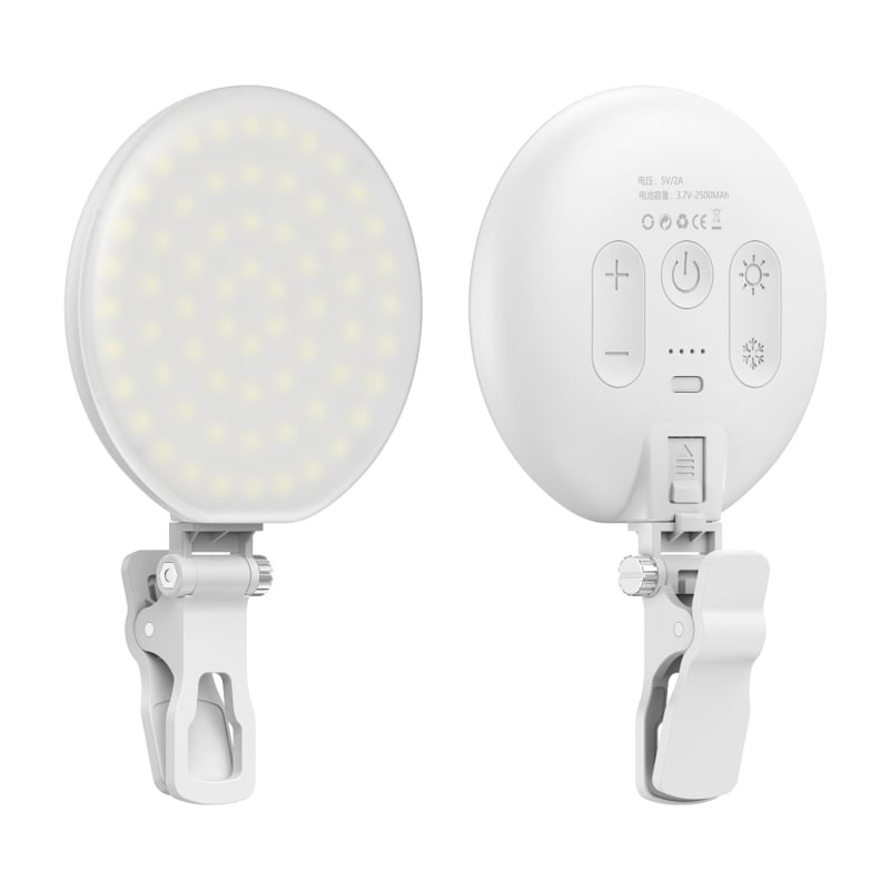 Lumina LED de umplere D6 – portabilă pentru fotografiere și videografie, trei temperaturi de culoare, alimentare 5V