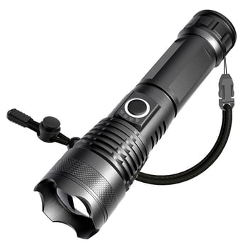Vanjska taktička LED svjetiljka, 20W, 2200mAh baterija, punjiva, domet 100–200 m
