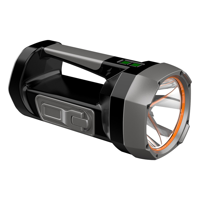 Fener s tri LED diodama, solarno napajanje, digitalni prikaz, 10W, 400mAh