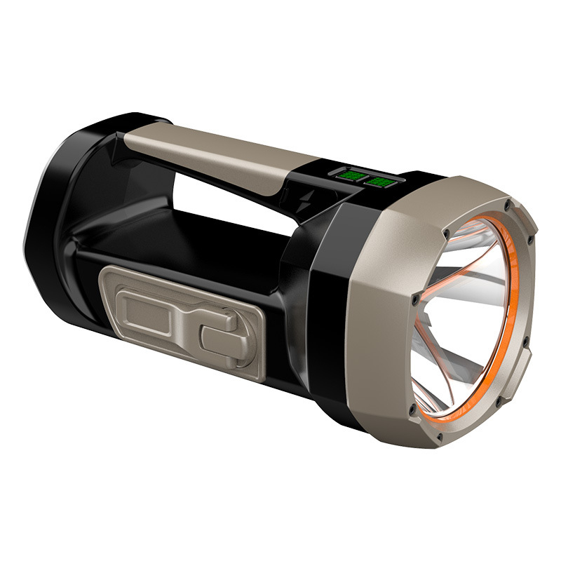 Fener s tri LED diodama, solarno napajanje, digitalni prikaz, 10W, 400mAh