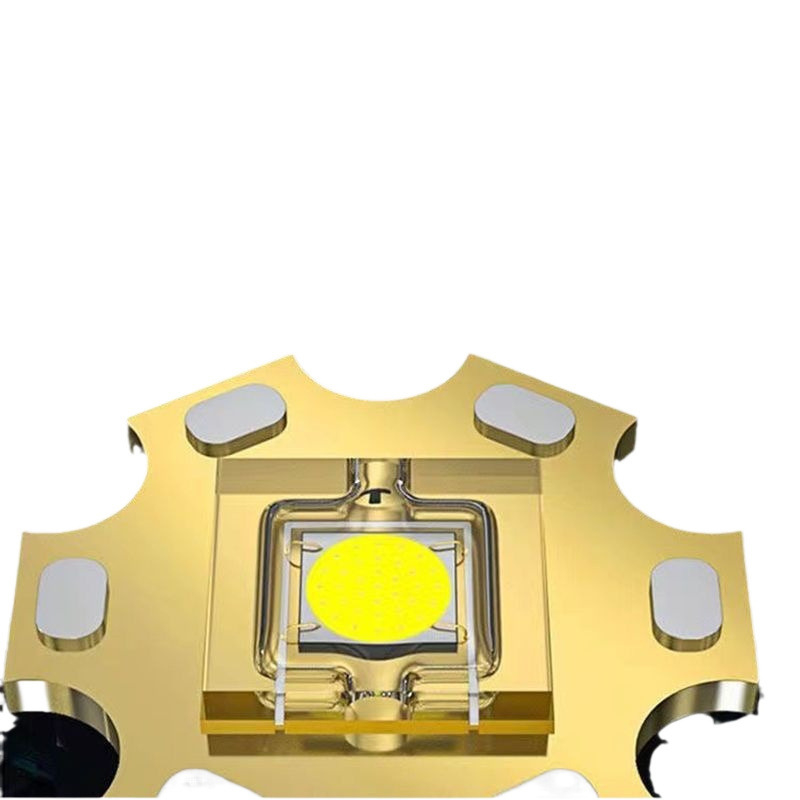 Fanar cu LED de înaltă luminozitate, reîncărcabil, zoom cu rază lungă, suport portabil pentru stilou laser