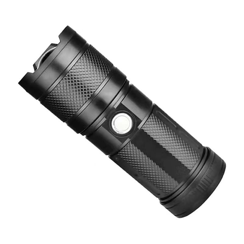 Fanar cu LED de înaltă luminozitate, reîncărcabil, zoom cu rază lungă, suport portabil pentru stilou laser