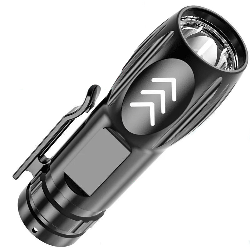 Vanjska mini LED svjetiljka s COB bočnim svjetlom, USB punjenje, 6W, plastično kućište