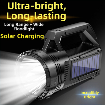 Ručna LED svjetiljka – punjiva, PVC kućište, AS-528, za vanjsku upotrebu