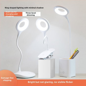 LED įkraunama stalinė lemputė – USB sulankstomas liečiamasis šviesos reguliavimas, 5W, įmontuota baterija, nakties šviesa ir mokymosi lemputė, modelis WS-601, Vorsa