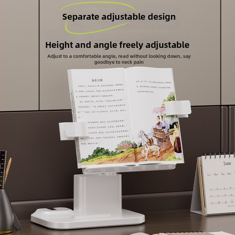 Xiajule stalo lemputė su akių apsauga ir mokymosi laikrodžio funkcija, LED 7W, liečiamasis jungiklis, įmontuota ličio baterija, plastikinis gaubtas, CE sertifikatas