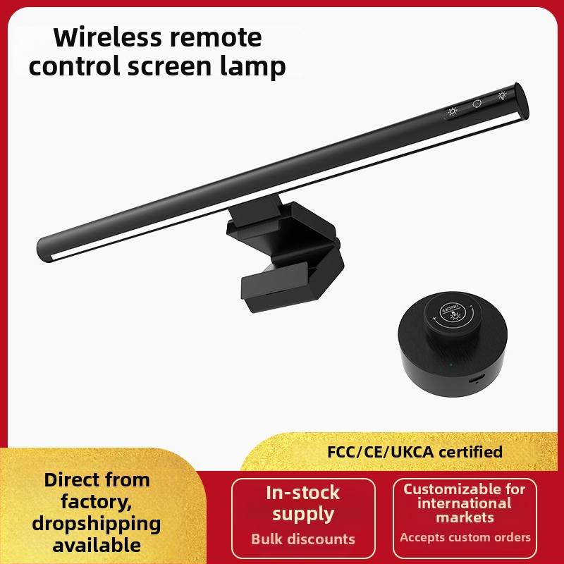 Lampă suspendată pentru monitor – corp din metal, întrerupător tactil, alimentare USB, reglabilă, control inteligent