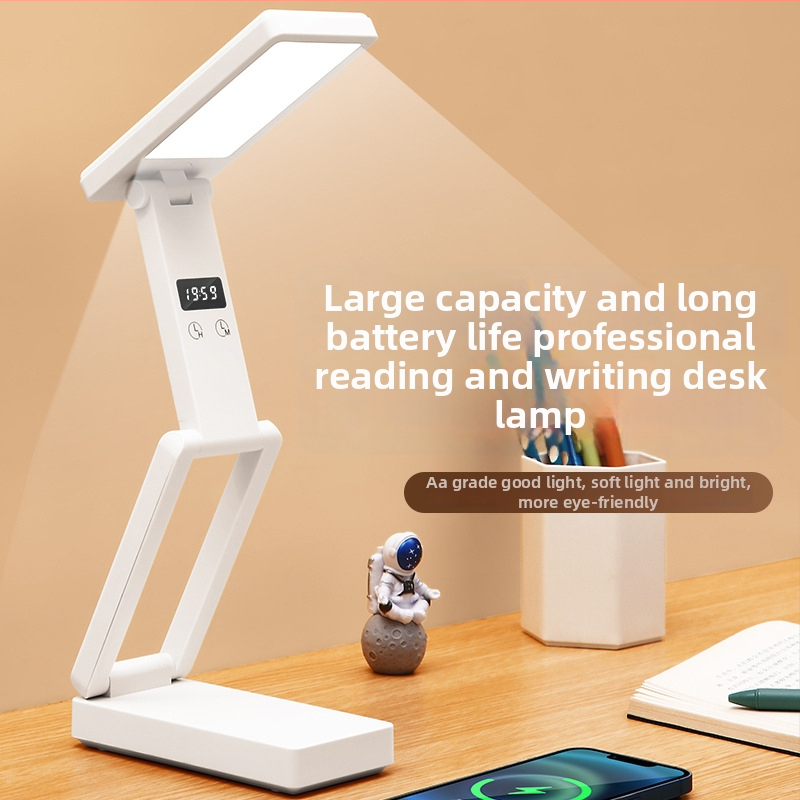Sulankstoma stalinė lemputė su skaitmeniniu ekranu, įmontuota baterija ir Power Bank funkcija, liečiamasis valdymas, ABS gaubtas, CRI ≥ 90