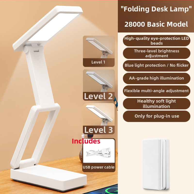 Sulankstoma stalinė lemputė su skaitmeniniu ekranu, įmontuota baterija ir Power Bank funkcija, liečiamasis valdymas, ABS gaubtas, CRI ≥ 90