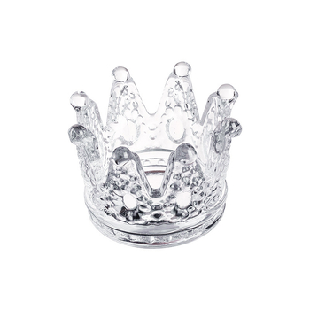 Držač za nokte s krunom, staklena kristalna čašica i LED fototerapijsko pero