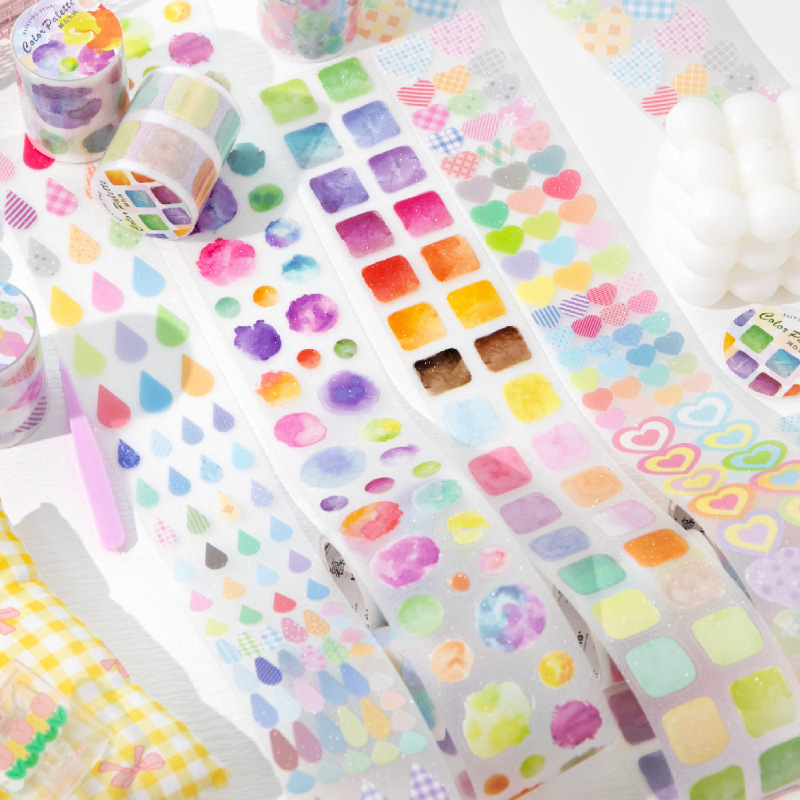 PET blizgios die-cut juostelė iš Yuxian; daugiafunkcinis naudojimas; be apdorojimo; be importo