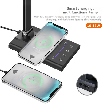 LED naktinė lemputė lovai su akių apsauga, aukštas CRI ≥90, lietimui jautrus valdymas, metalinis gaubtas, CE sertifikatas