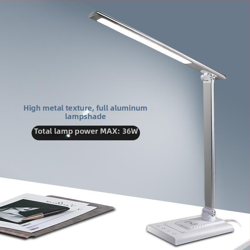 LED naktinė lemputė lovai su akių apsauga, aukštas CRI ≥90, lietimui jautrus valdymas, metalinis gaubtas, CE sertifikatas