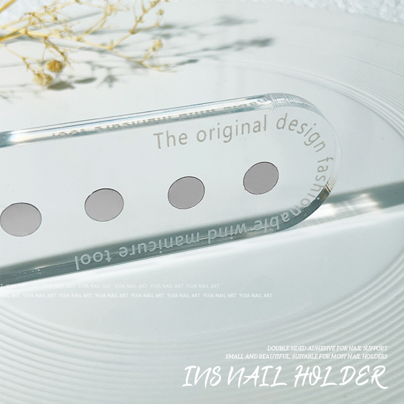 lorossi Βάση εξάσκησης μανικιούρ με ακρυλική παλέτα και Aurora για νύχια – βάση από πηλό για νύχια και φορητό εργαλείο τοποθέτησης