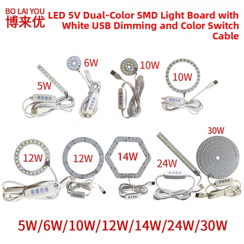 LED USB stalo lempa su reguliuojama šviesos intensyvumu, 5V USB maitinimas, mygtuko jungiklis, aliuminio gaubtas, metalinis laikiklis