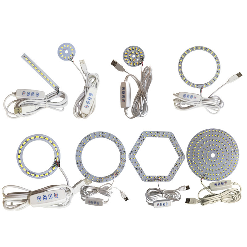 Lampa LED USB pentru birou cu reglaj de intensitate, alimentare 5V USB, întrerupător cu buton, abajur din aluminiu, suport metalic