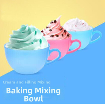 Journalists virtuvės dekoravimo rinkinys glazūrų dažymui su dažymo indeliais ir maišymo įrankiais — logotipas spausdinamas, pritaikymas, privatūs ženklai, šiuolaikiškas minimalistinis stilius