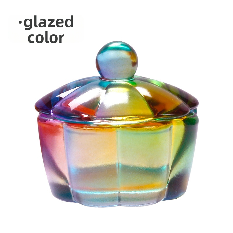 Õielillekujuline kristallkruus maniküüriks koos kaanega – Bränd Todays Show; Pärind Yiwu; Materjal: Muu; Nagu tööriist