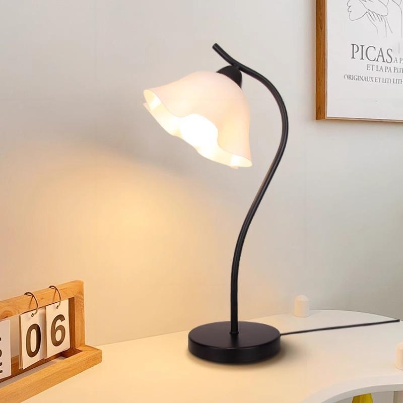 Lampa nordică pentru dormitor, pentru noptiere, din metal, 220V, certificat 3C 2020181001018046, lampă de studiu