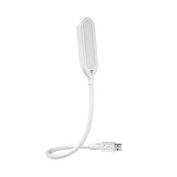 AI balsu valdomos USB naktinė lemputė, kompaktiška nešiojama lemputė su CRI ≥95, USB maitinimas, išmanus valdymas