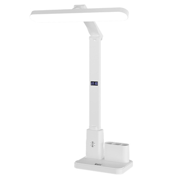 LED γραφείου για μελέτη με θήκη μολυβιών, επαναφορτιζόμενη μπαταρία, αισθητήρας αφής, τροφοδοσία USB, προστασία όρασης, λειτουργία μάθησης