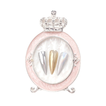 Karūnos nagų ekspozicijos rėmas – plastikas + nerūdijantis plienas, 45 g, Yiwu kilmė