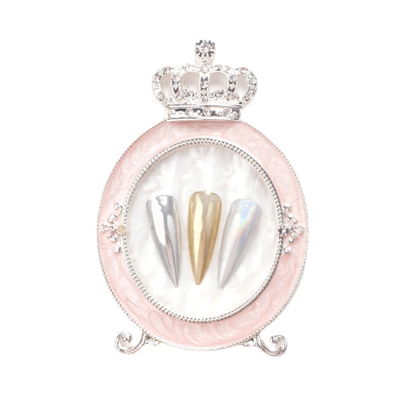 Karūnos nagų ekspozicijos rėmas – plastikas + nerūdijantis plienas, 45 g, Yiwu kilmė