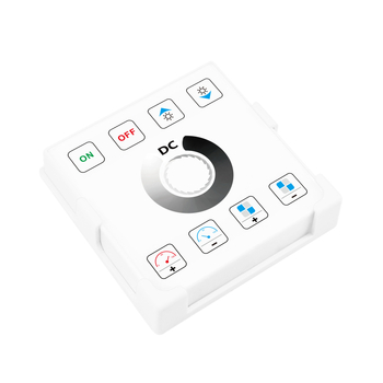 Controler LED de dimming TY-13-1CH cu telecomandă 2.4G+WiFi, alimentare 5-24V, reglaj luminozitate 10-100%, 1 canal
