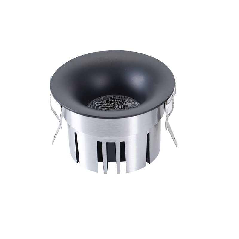 Bezokvirni zakrivljeni LED downlight, ugrađen, 220V, CRI≥90, aluminijsko kućište, skrivena instalacija