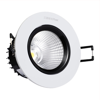 Paigaldatud COB LED prožektor, alumiiniumist laevalgusti, reguleeritav kiirgus, CRI 80–89, 220V, Trio Aurora
