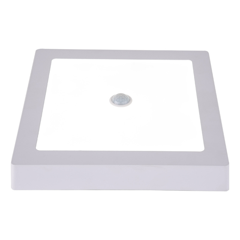 Downlight LED cu senzor PIR, carcasă din aluminiu, 85–265V, durată de viață 80.000 h, Eficiență energetică Clasa 5