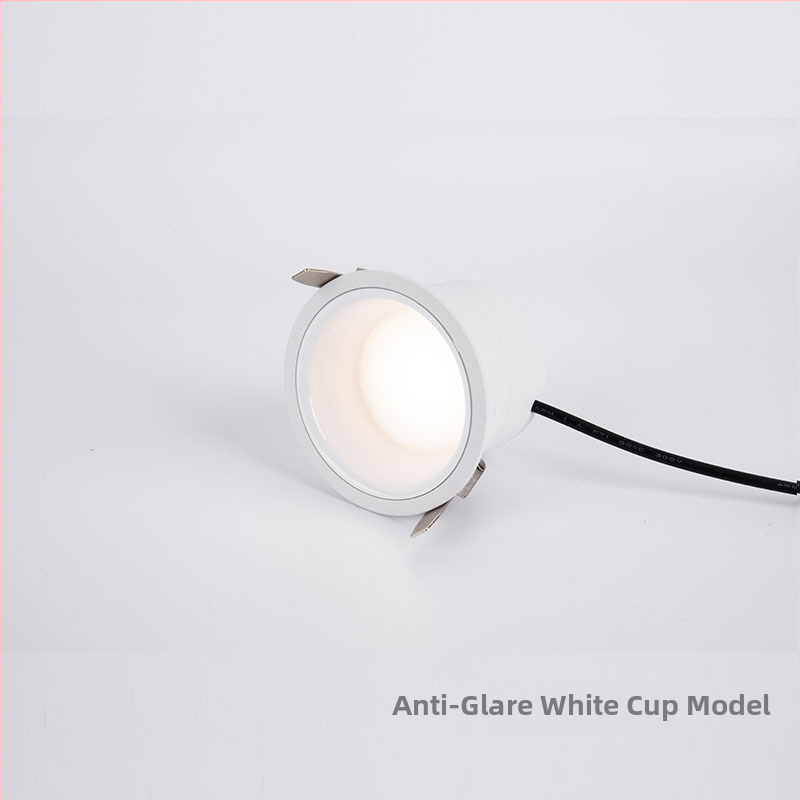 COB LED iebūvēts griestu apgaismojums, 24V, 3000–6000K, CRI ≥90, slēgta uzstādīšana