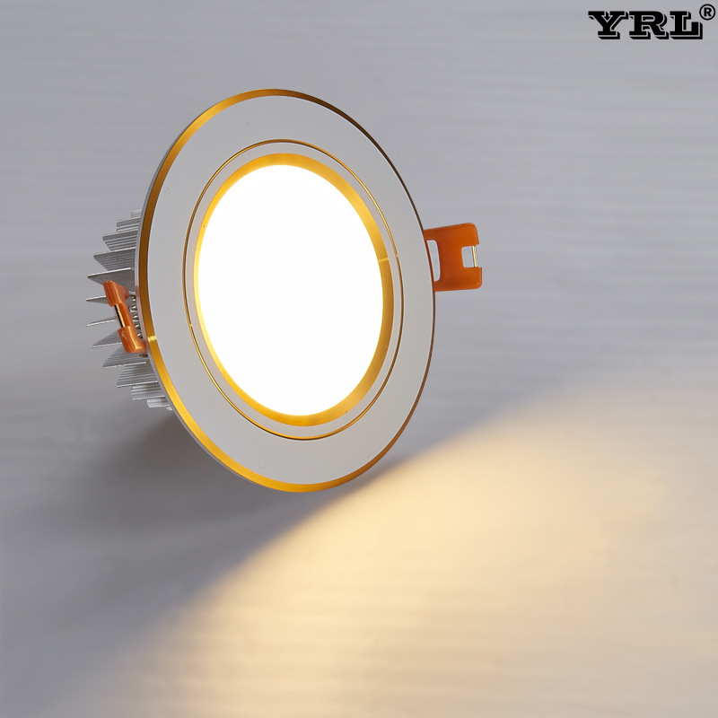 Downlight LED pentru tavan, instalare ascunsă, decupaj 65-90 mm, tensiune 85-265V, 3000/4000/6000K, CRI 80-89, durată de viață 30.000 h