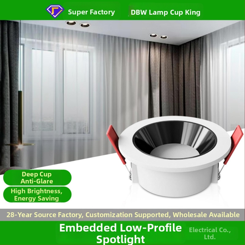 LED griestu downlight ar regulējamu krāsu temperatūru, CRI ≥ 90, 111–240V