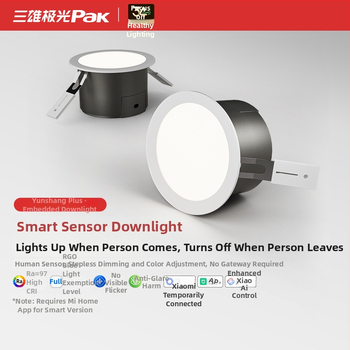 LED downlight CRI ≥90, 4000K sammudeta dimmeriga, 220V, peidetud paigaldus