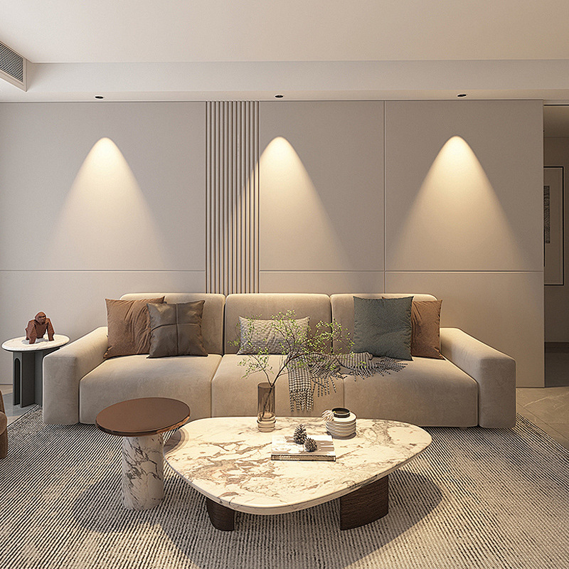 LED tubasti reflektor sa Smart Bluetooth MESH2.0, zaštita očiju, ugrađeni COB, 220V, CRI ≥95, kontinuirano podešavanje svjetla i boje, aluminijsko kućište