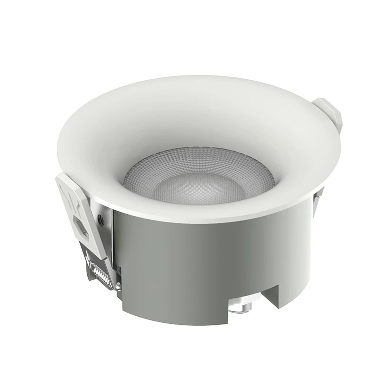 Downlight COB IP65 rezistent la apă, 220V, 2700-600K, carcasă din aluminiu